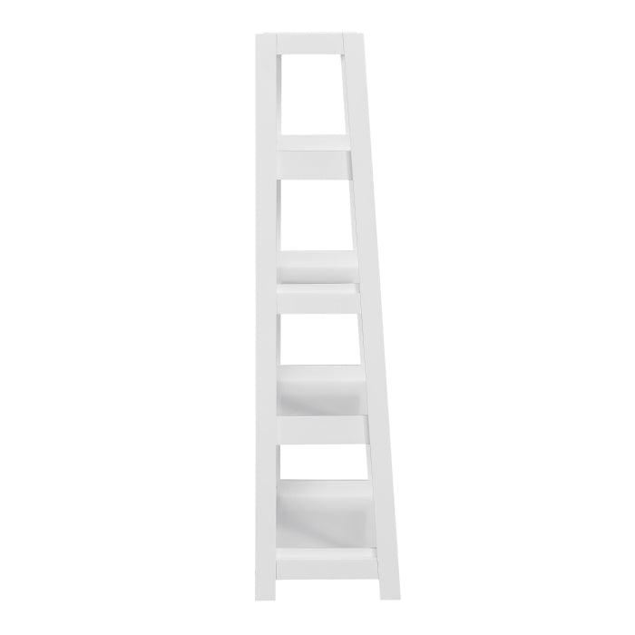 Homelegance B2024WH-16S4 Sloane White 4 Fixed Bookshelf