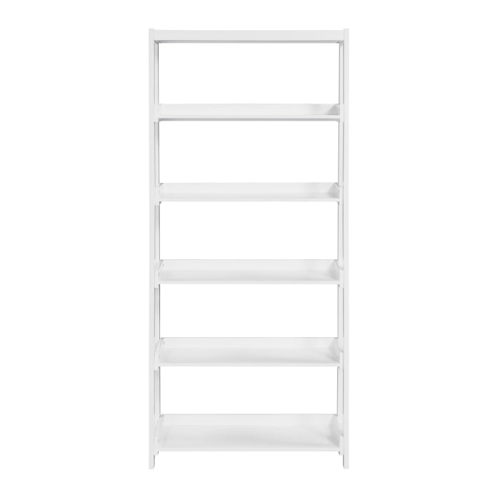 Homelegance B2024WH-16S5 Sloane White 5 Fixed Bookshelf