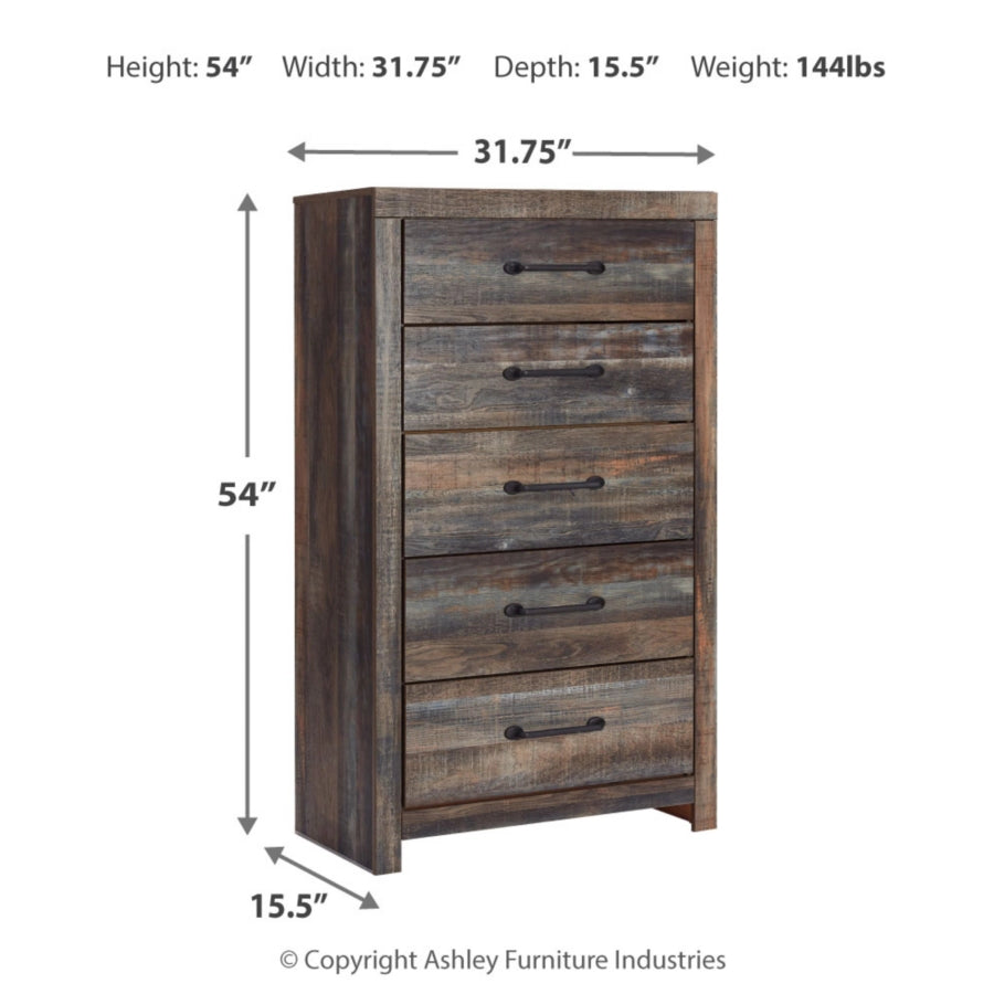 Ashley B211-46 Drystan Chest 5 Drawers ( Special Order )