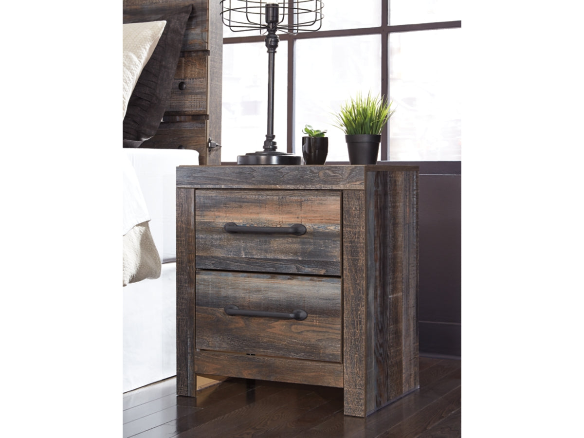 Ashley B211-92 Drystan 22" 2 Drawer Charging Nightstand ( Special Order )