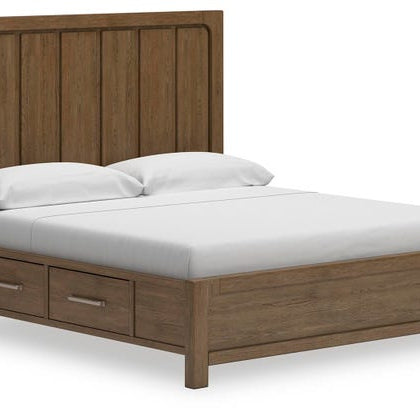 Ashley B974B8 Cabalynn King Panel Bed with Storage