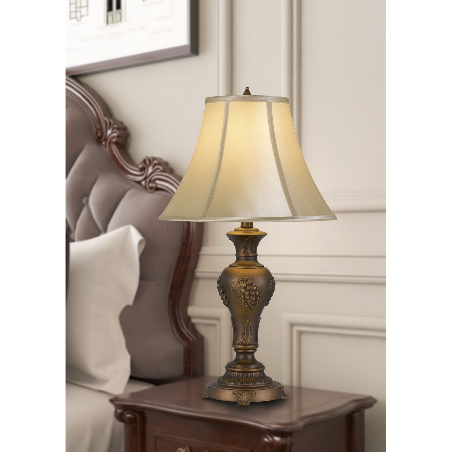 Cal Lighting BO-2952TB Cavan Metal Table Lamp