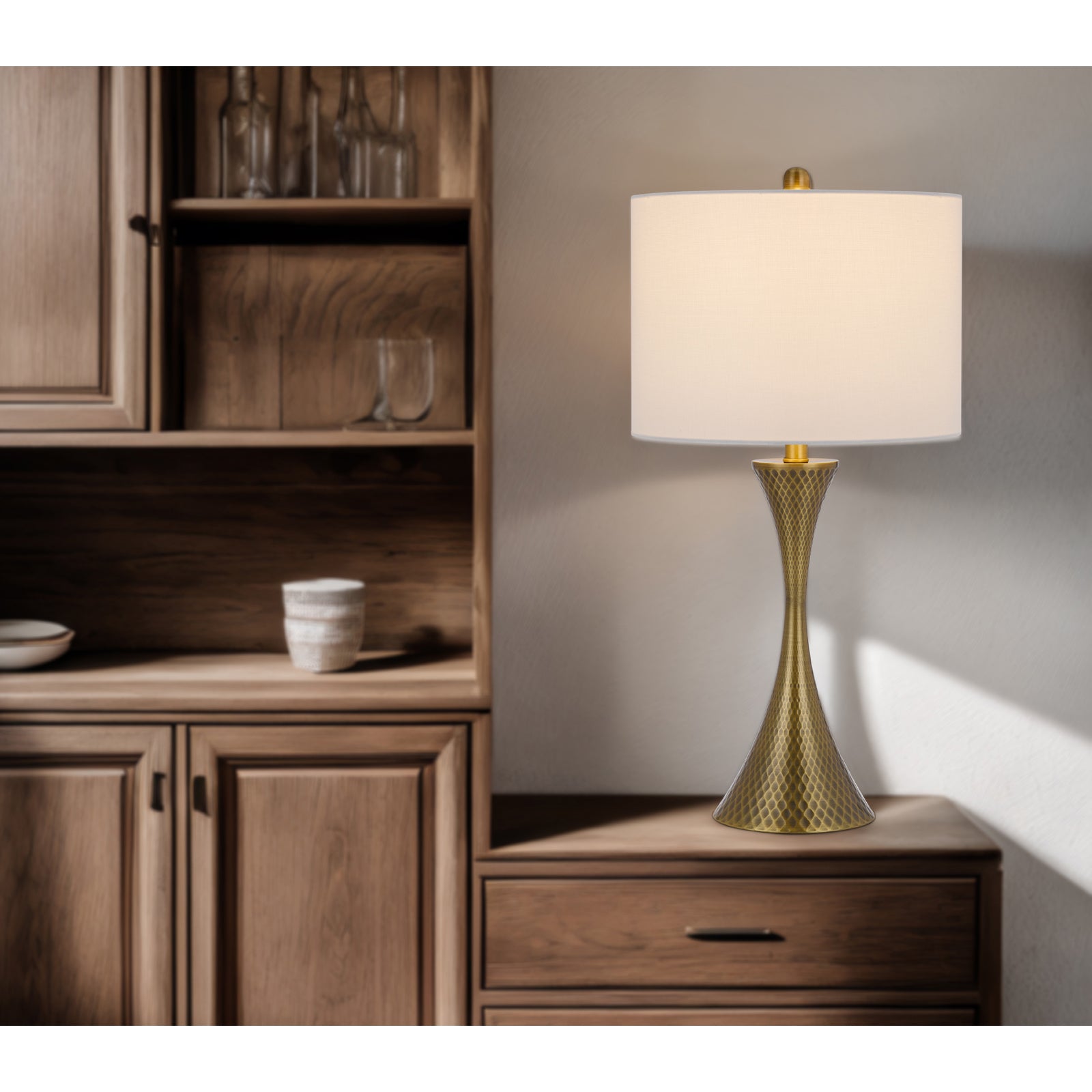 Cal Lighting BO-3225TB Imola Metal Table Lamp