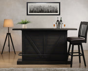 Urban Styles 3485 / 3486 / 3482 Memphis Espresso Bar Set w/ 2 Bar Stools