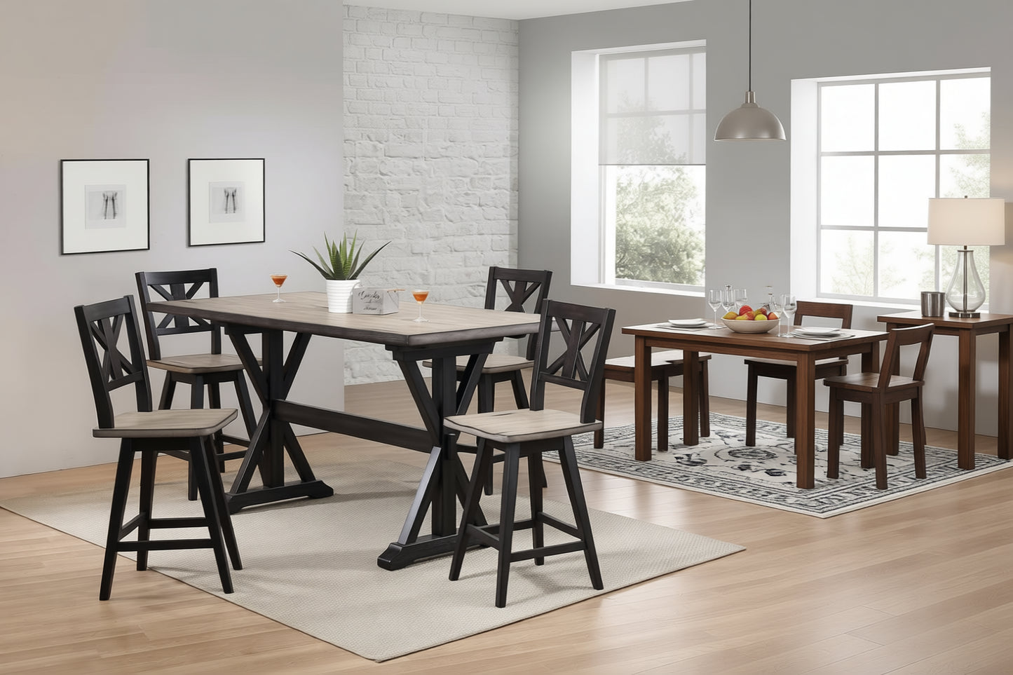 Urban Styles 2870 Orlando 72x30 Counter Height Table