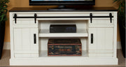 Milton DSE7233BDC-HG-COA Descano Coast Gray Barndoor TV Stand Console