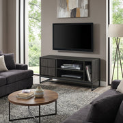 Milton 2003 47" Dark Espresso 1 Shelf & 1 Cabinet TV Stand