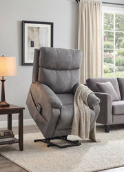 Ashley 4070812 Next-Gen Durapella Slate Performance Fabric Power Lift Recliner