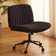 Milton QL-66H1-05 Galaxy Black Fabric Office Chair
