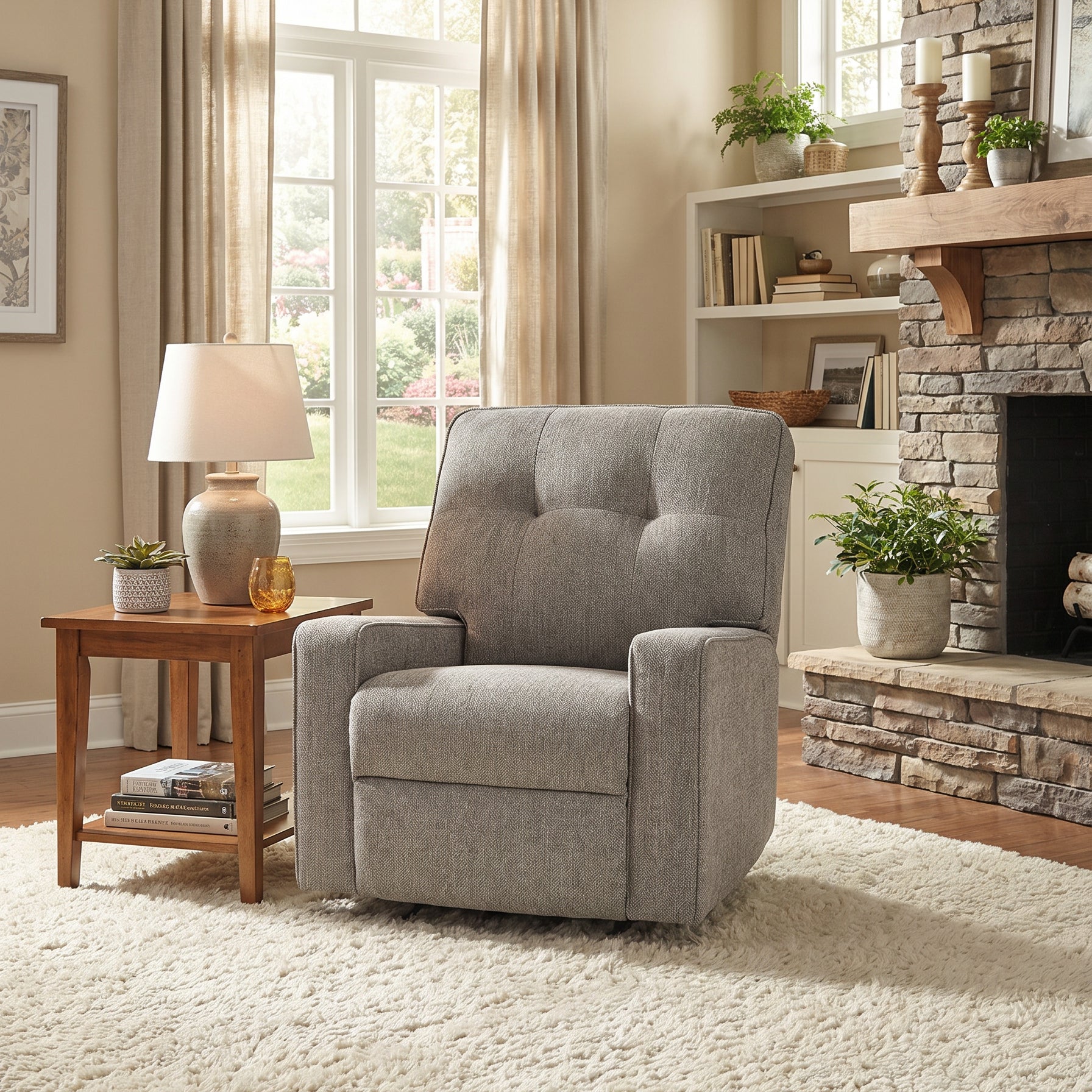 Ashley PC2920425 Larimer Iron Rocker Recliner