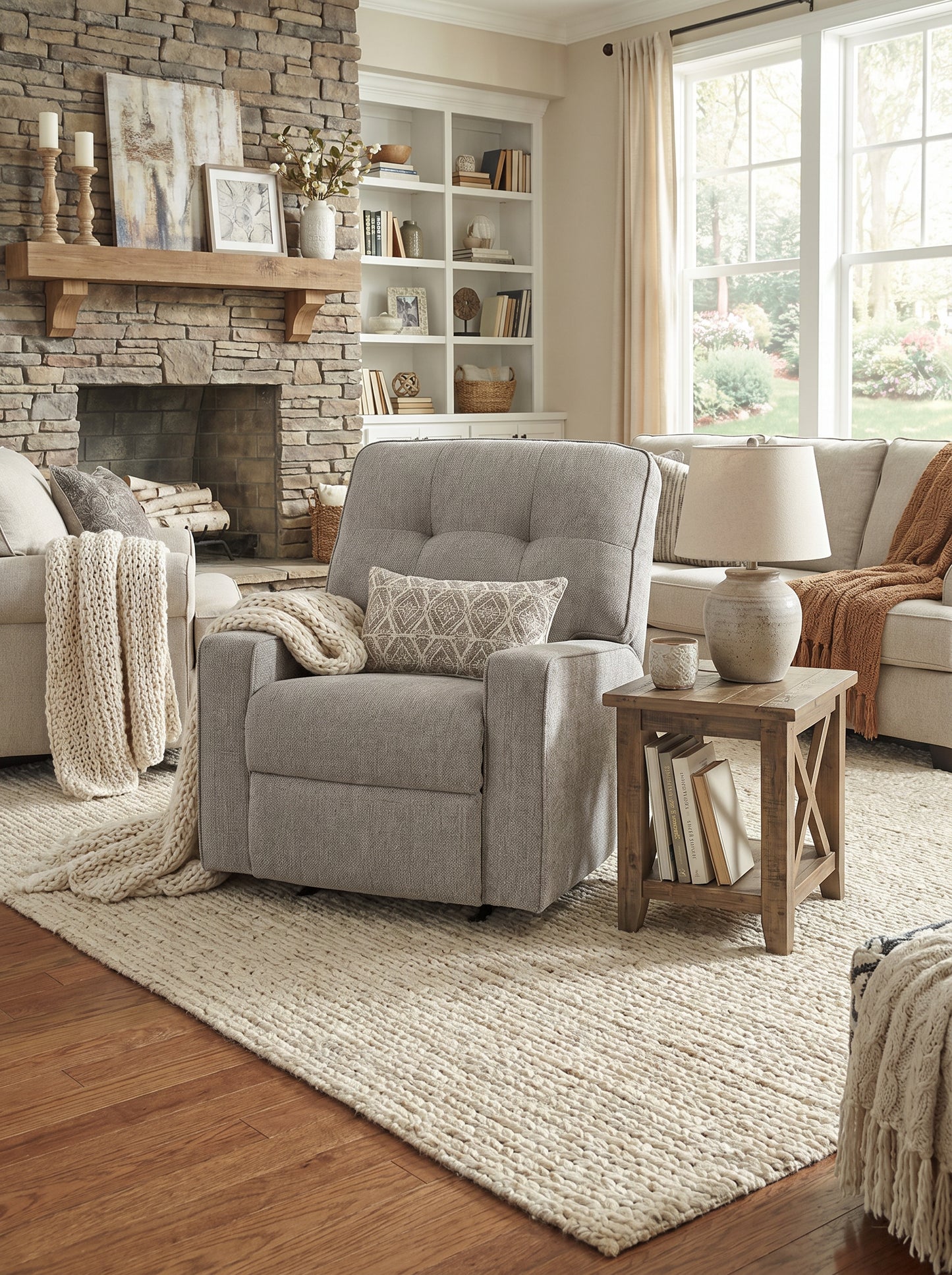 Ashley PC2920425 Larimer Iron Rocker Recliner