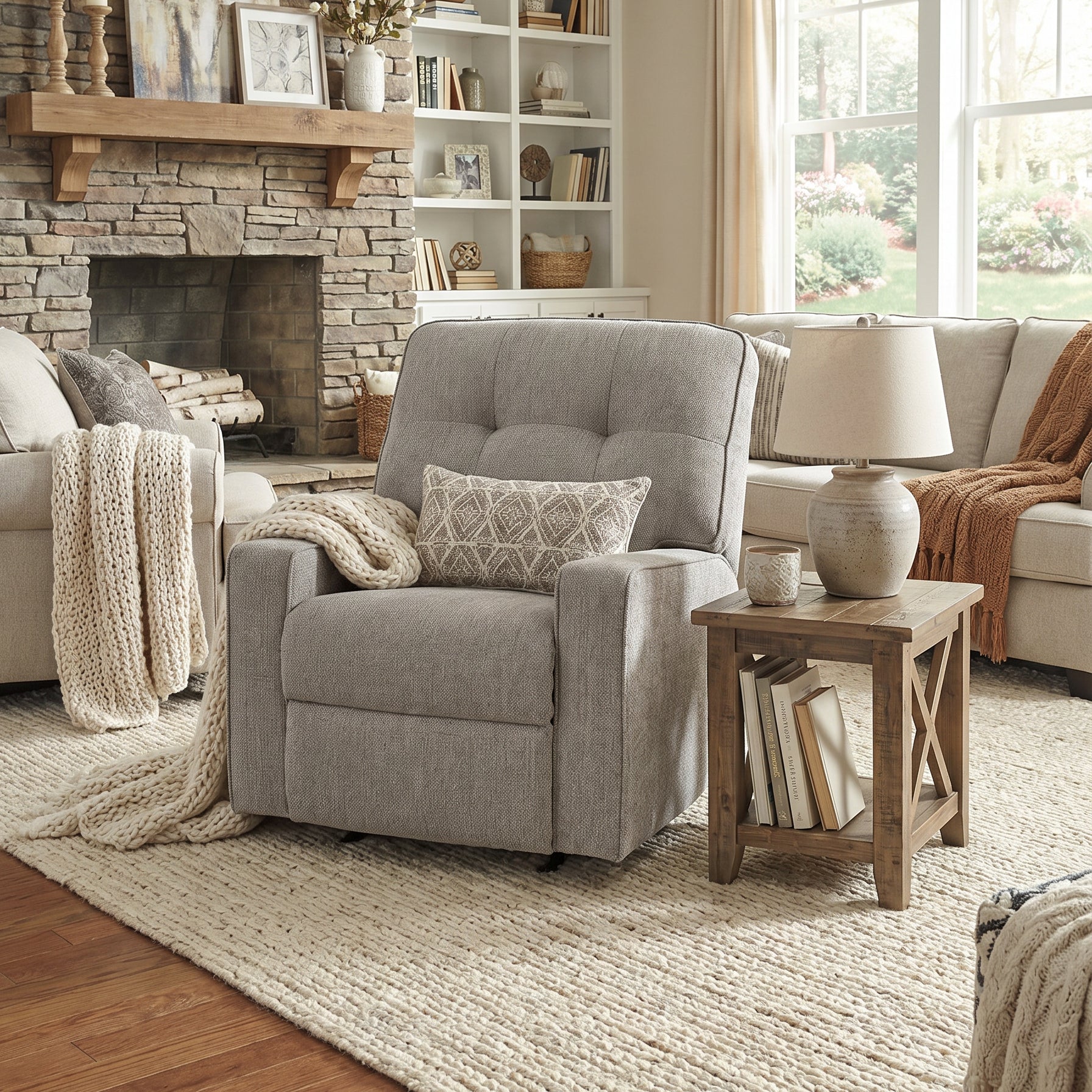 Ashley PC2920425 Larimer Iron Rocker Recliner