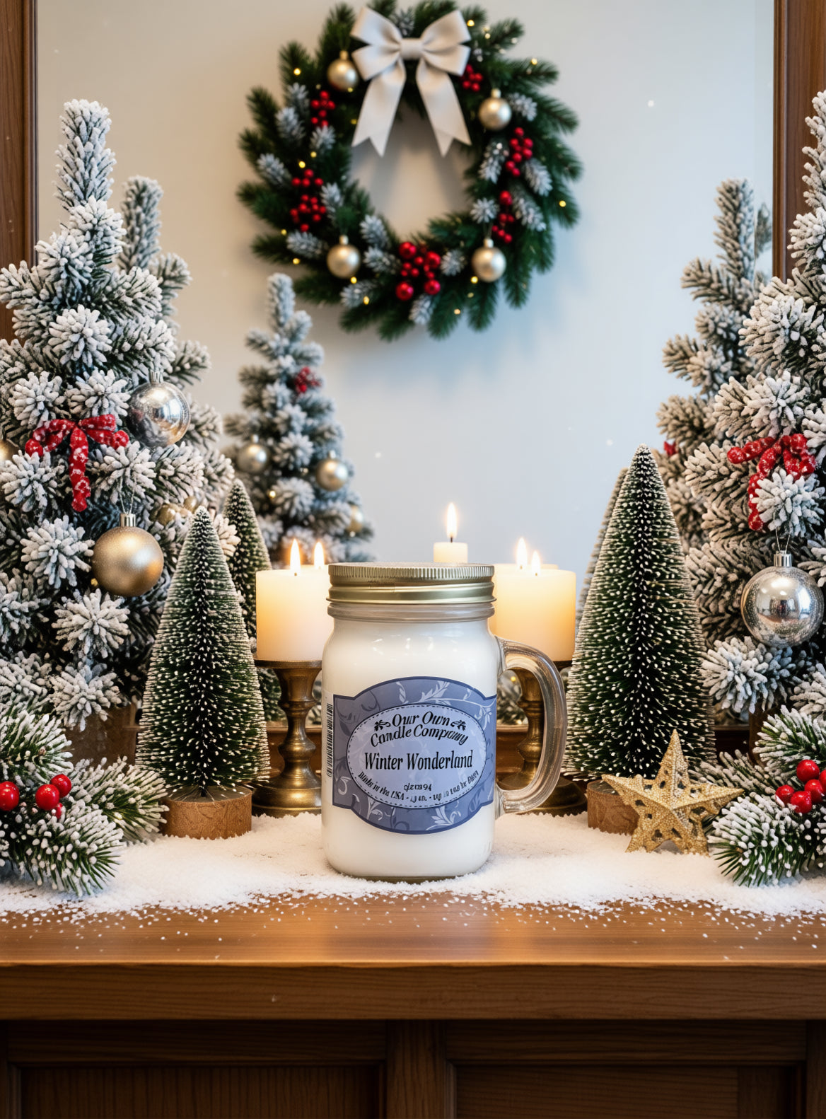 Our Own Candle Company Winter Wonderland Mason Jar