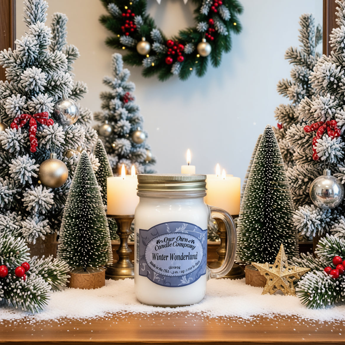 Our Own Candle Company Winter Wonderland Mason Jar