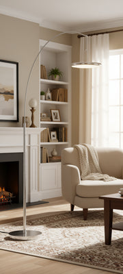 Lite Source LS-83277BN Brushed Nickel Arch Lamp