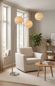 Lite Source LS-82268 Linterna 3 Arc Lamp
