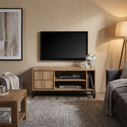 Milton 2002 47" Oak 1 Shelf & 1 Cabinet TV Stand