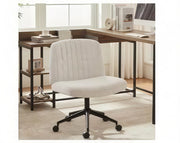 Milton QL-66H1-01 Confetti White Fabric Office Chair