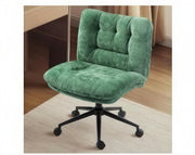 Milton QL-66H2-02 Olive Green Velvet Criss Cross Office Chair