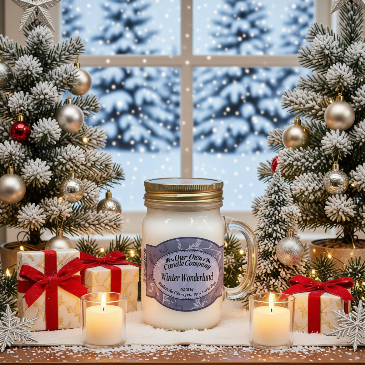 Our Own Candle Company Winter Wonderland Mason Jar