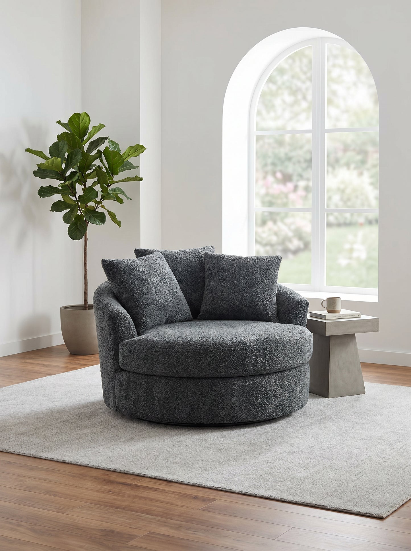 Stanton 98957 Puppy Charcoal XL Swivel Chair