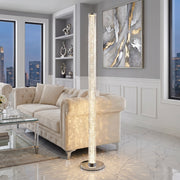 Lite Source LS-83515DIAMOND Diamond Quilla Floor Lamp
