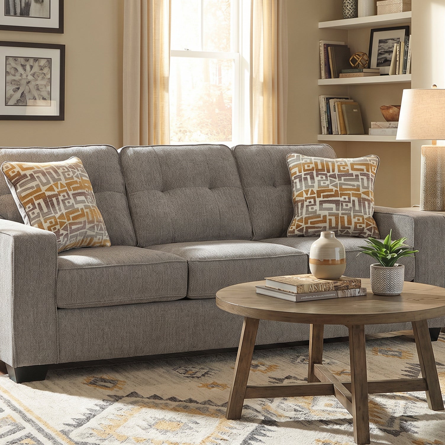 Ashley PC2920439 Larimer Iron Queen Sofa Sleeper