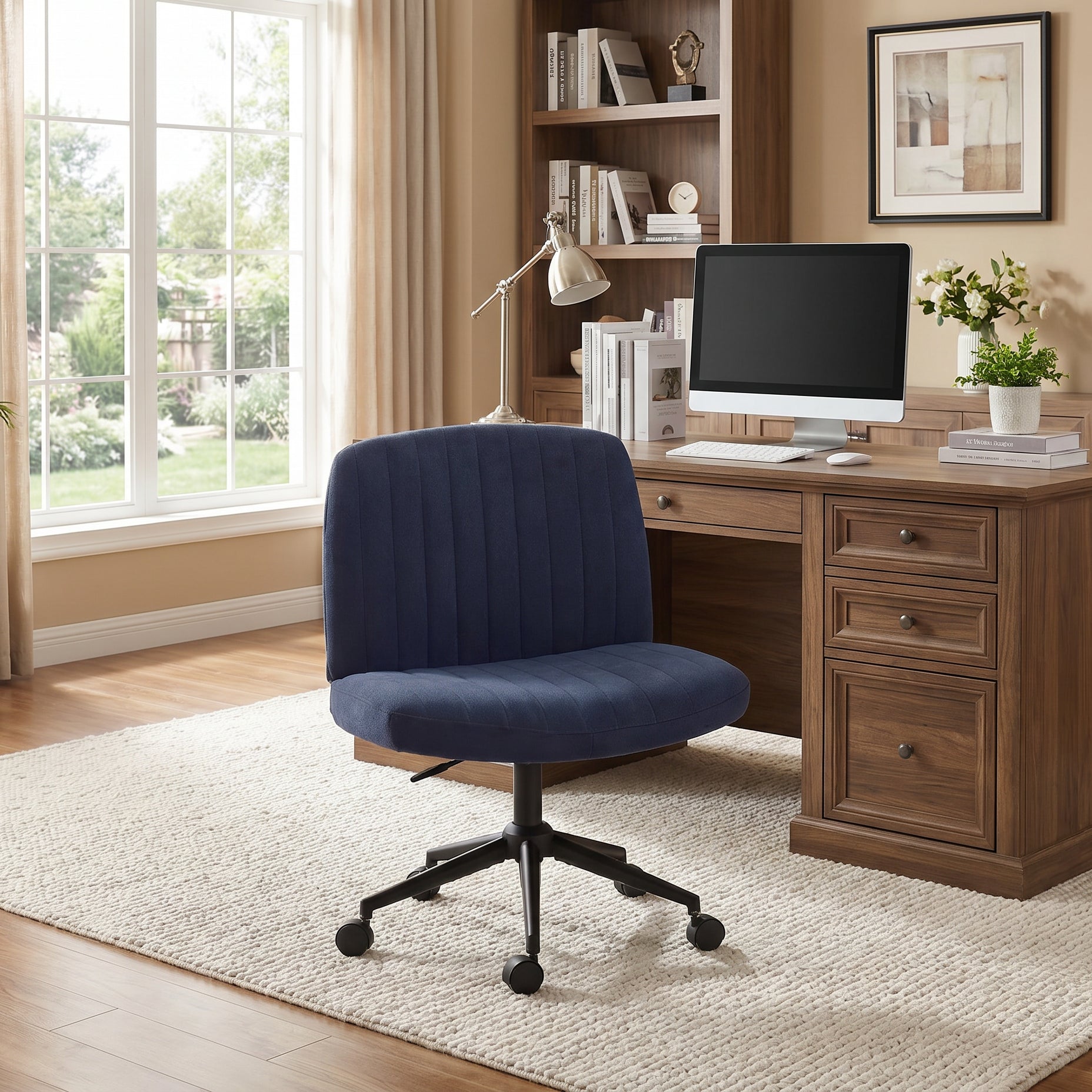 Milton QL-66H1-07 Starry Night Fabric Office Chair