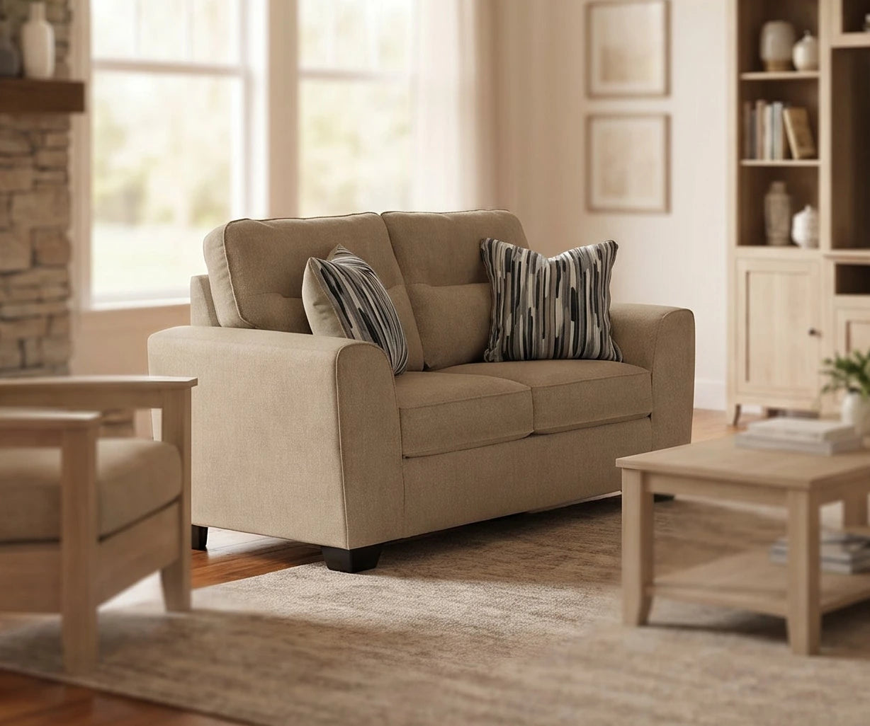 Ashley 3130435 Olten Mocha Loveseat
