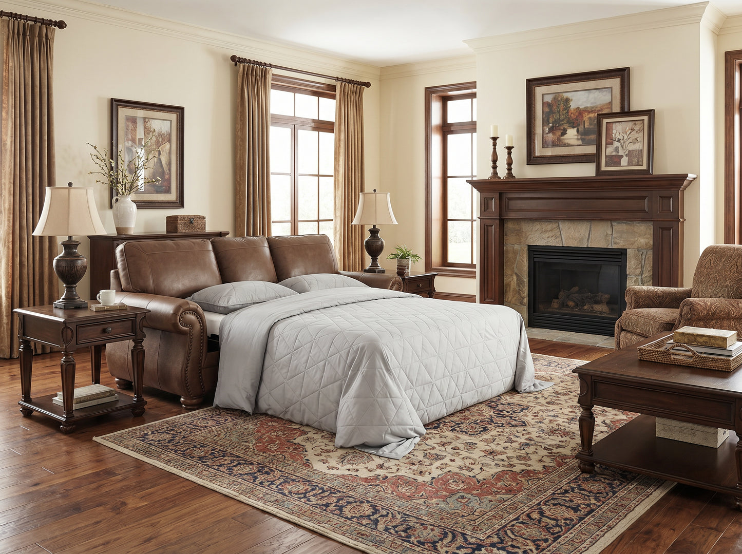 Ashley PC5590239 Chasemore Earth Queen Sofa Sleeper