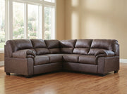 Ashley PC27705S1 WillowBend Umber 2-Piece Sectional
