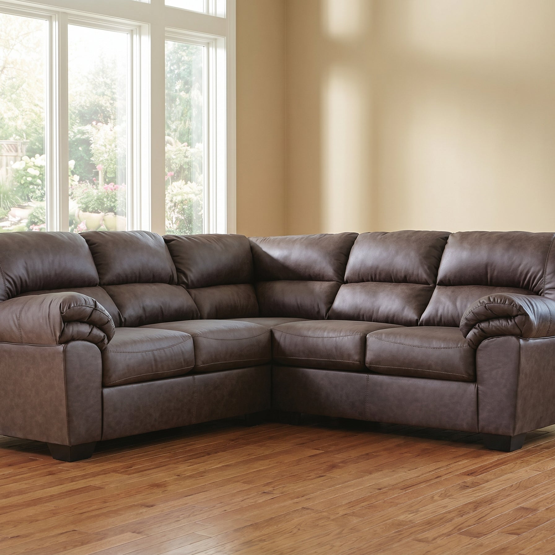 Ashley PC27705S1 WillowBend Umber 2-Piece Sectional