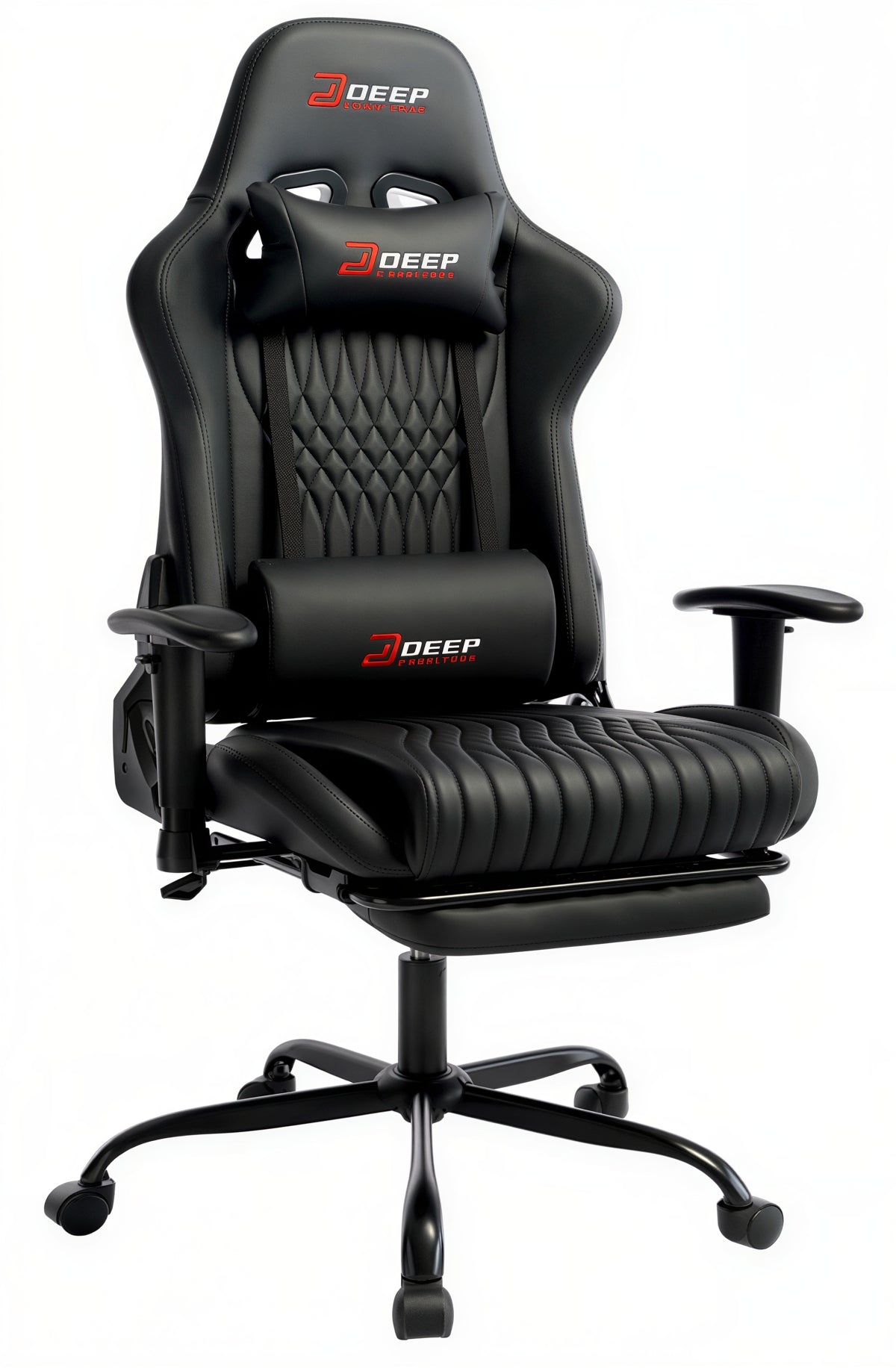 Milton SJ1001GM-BLACK Black Gaming Chair
