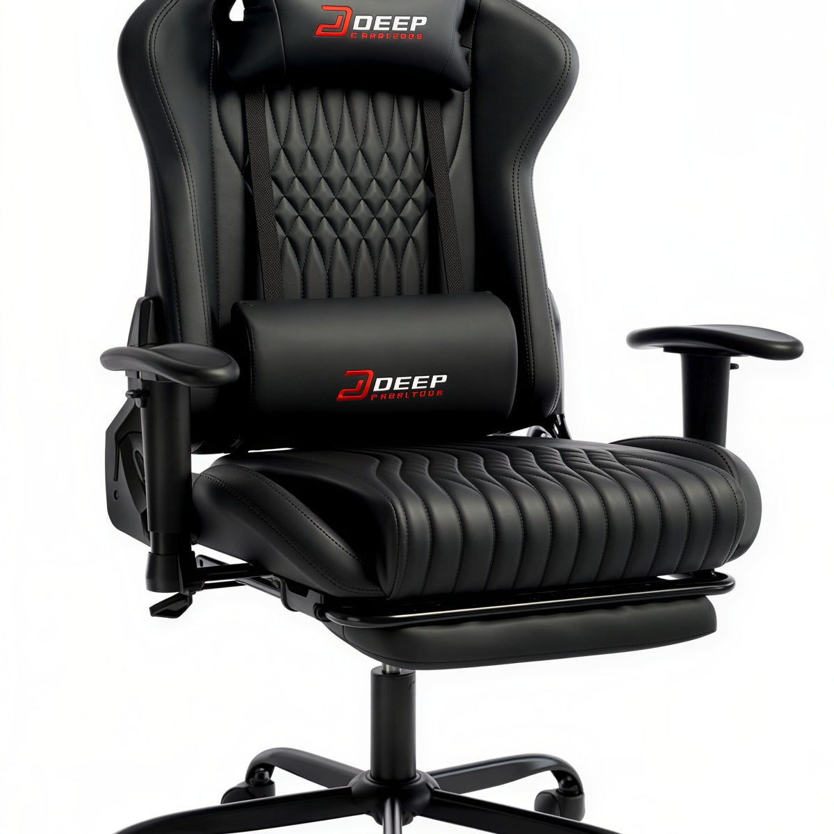 Milton SJ1001GM-BLACK Black Gaming Chair