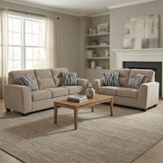 Ashley 3130435 / 438 Olten Mocha Sofa Loveseat Set