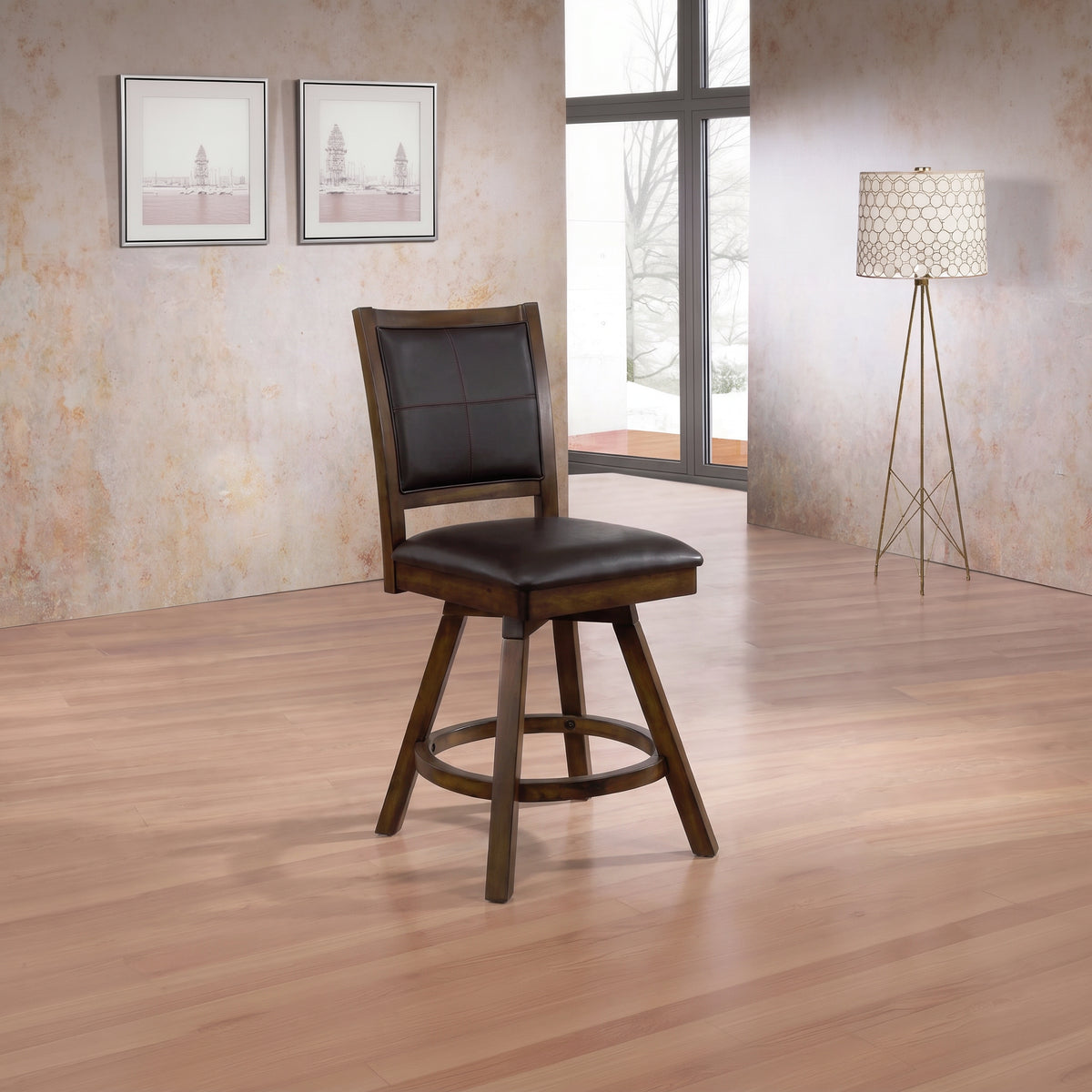 Urban Styles 2472 New Jersey Counter Height Swivel Chair
