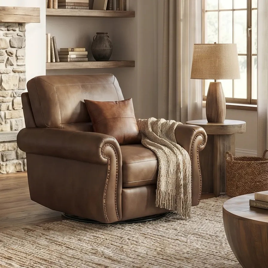 Ashley PC5590261 Chasemore Earth Swivel Glider Recliner