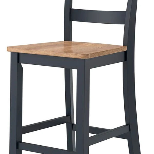 Ashley D399-124 Gesthaven Blue Bar Stool