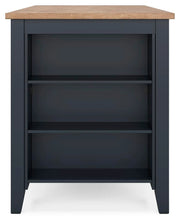 Ashley D399-13 Gesthaven Blue Rectangular Counter Height Table