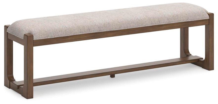 Ashley D974-00 Cabalynn Large Upholstered Dining Room Bench