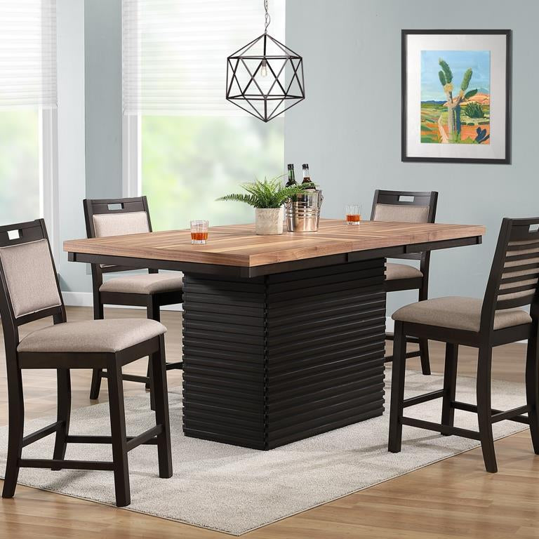 Urban Styles 2430/2431/2432 Dallas 7 Piece Counter Height Set