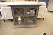 Jofran 2015-38 Carrington Grey 2 Door Accent Cabinet