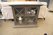Jofran 2015-38 Carrington Grey 2 Door Accent Cabinet