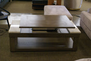 Ashley T854-9 Loyaska Lift Top Wood Marble Coffee Table