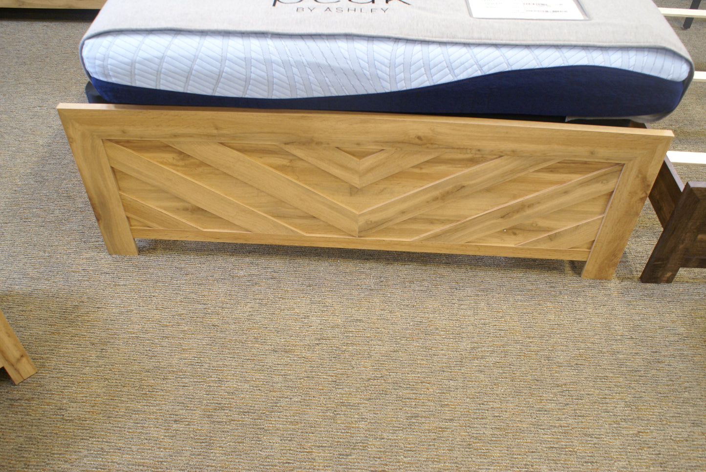 Homelegance 1534NPNA-1 New Corbin Natural Queen Bed in a Box