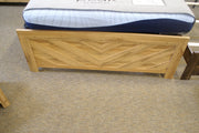 Homelegance 1534NPNA-1 New Corbin Natural Queen Bed in a Box