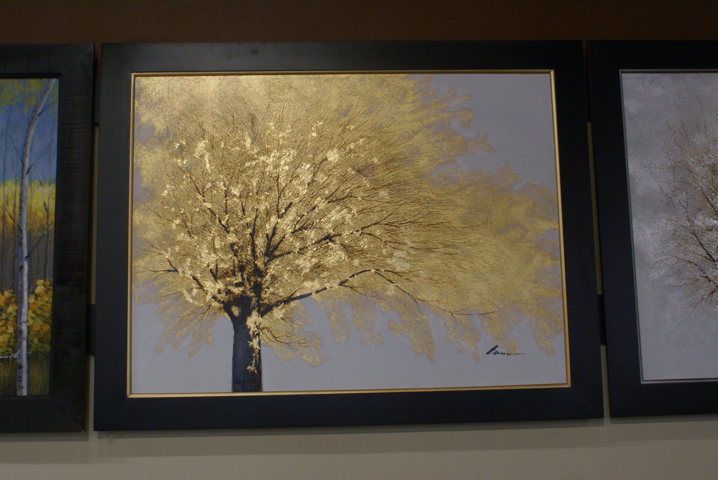 Sisko 44 x 56 Gold Tree Framed Canvas Oil Painting