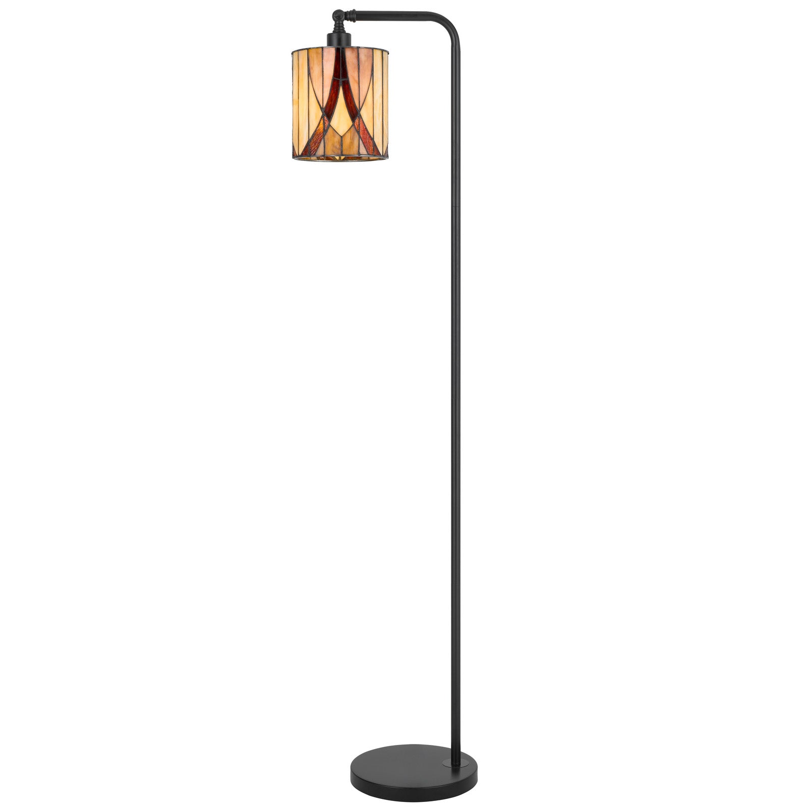 Cal Lighting EC-1001FL Downbirdge Tiffany Floor Lamp