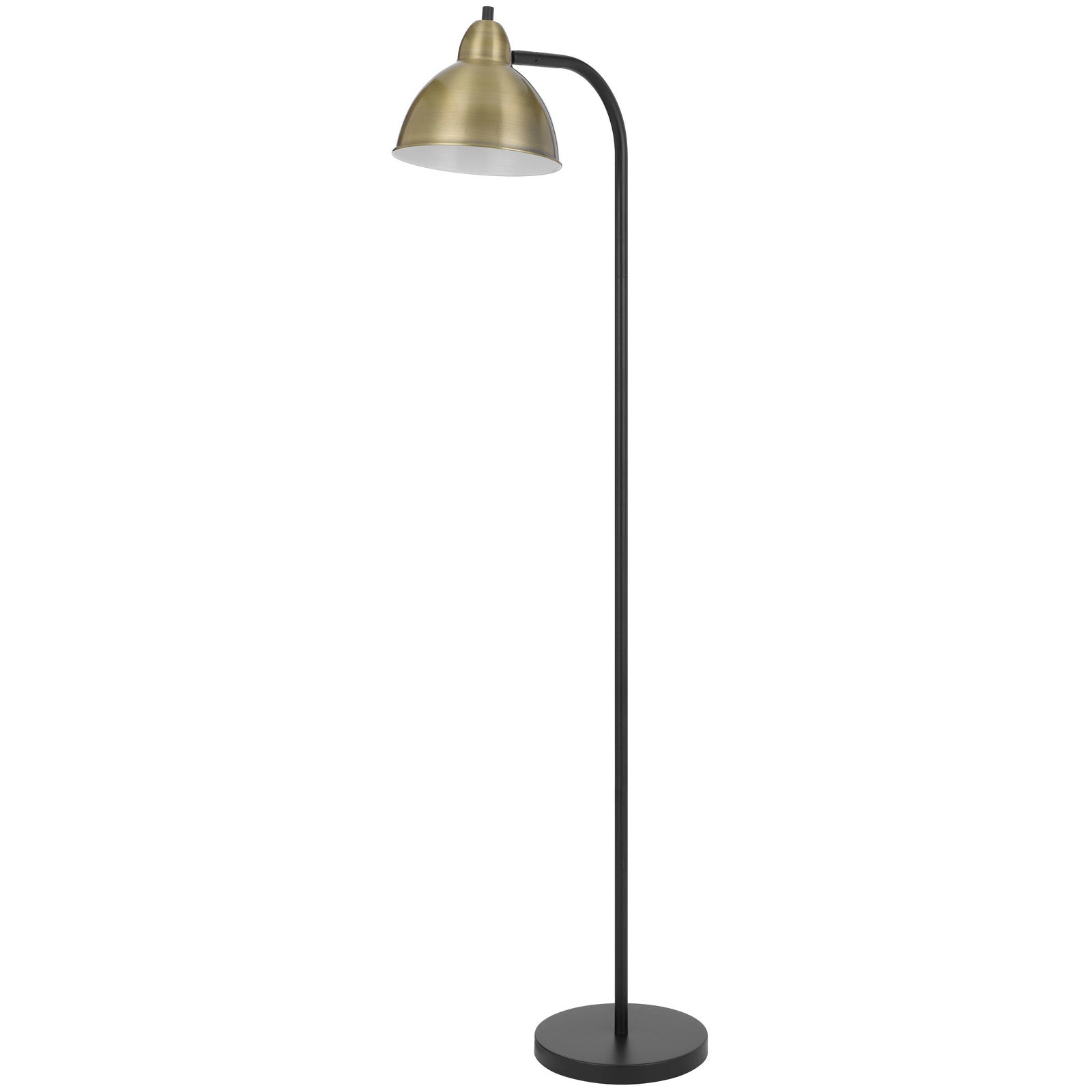 Cal Lighting EC-1008FL Morley Metal Floor Lamp with Dome Shade