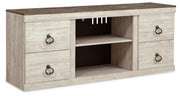 Ashley EW0267-268 Willowton Large TV Stand